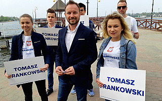 Kandydat do Europarlamentu odwiedził Ostródę. Tomasz Frankowski: Chcemy kontynuować program Polska Wschodnia